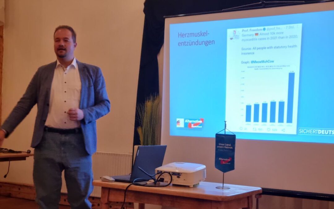 Nachlese zum Stammtisch mit Martin Sichert, MdB