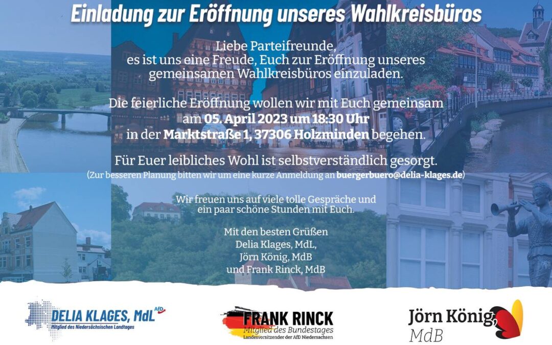 Neues Büro im  KV Weserbergland