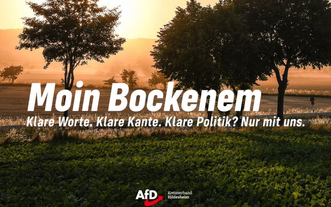 Infostand Bockenem mit Intensiven Gesprächen über geplante Windkraft