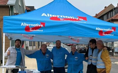 Infostand in Elze: Mindestens 2 neue Mitglieder gewonnen