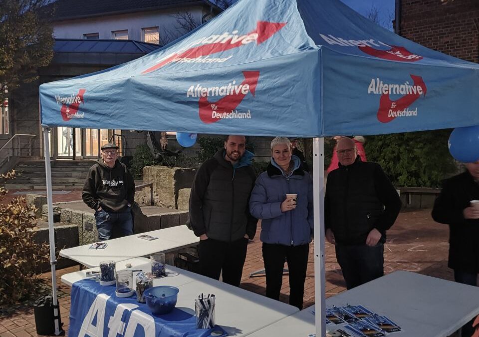 Infostand im Ostkreis durchgeführt