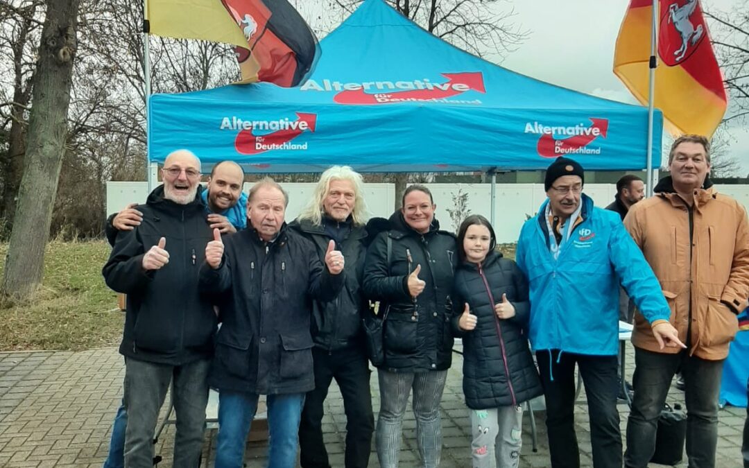 Letzter Infostand 2025 in Nordstemmen