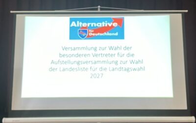 Vorbereitungen für Landtagswahl beginnen