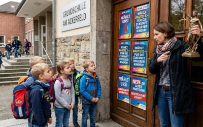 Unzulässige Wahlkampf-Werbung in Bockenemer KITAS und Schulen entdeckt