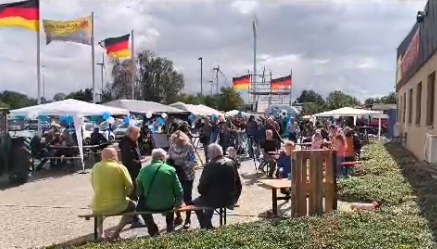 Familienfest des AfD-Bürgermeisterkandidaten Mull in Bockenem